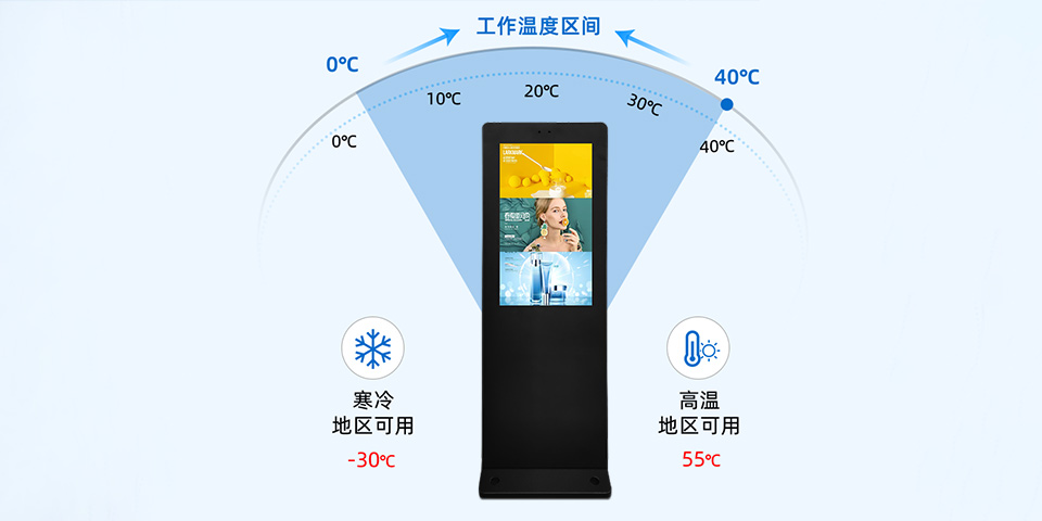 32英寸立式戶外廣告機(jī)