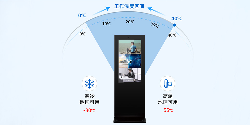 43英寸立式戶外廣告機(jī)